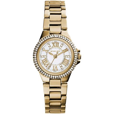 michael kors mini camille watch gold|Michael Kors camille women's watch.